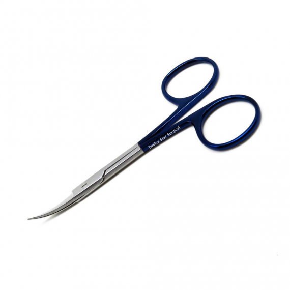 Iris Scissors Curved 4.5